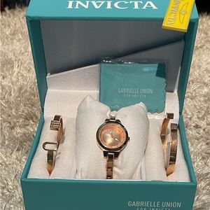 Gabrielle Union Invicta watch. New in protective coverings with extra links